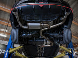 Takeda 3 Inch 304 Stainless Steel Cat-Back Exhaust w/ Black Tips Hyundai Elantra N 22-26 L4-2.0L (t) aFe Power