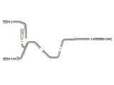 Takeda 3 Inch 304 Stainless Steel Cat-Back Exhaust w/ Polished Tips Hyundai Elantra N 22-26 L4-2.0L (t) aFe Power