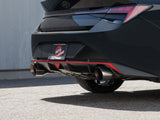 Takeda 3 Inch 304 Stainless Steel Cat-Back Exhaust w/ Polished Tips Hyundai Elantra N 22-26 L4-2.0L (t) aFe Power