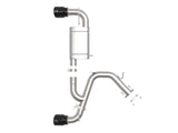 Takeda 3 Inch 304 Stainless Steel Axle-Back Exhaust w/ Black Tips Hyundai Veloster N 21-22 L4-2.0L (t) aFe Power