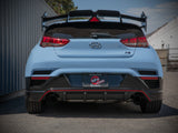 Takeda 3 Inch 304 Stainless Steel Axle-Back Exhaust w/ Black Tips Hyundai Veloster N 21-22 L4-2.0L (t) aFe Power
