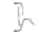 Takeda 3 Inch 304 Stainless Steel Axle-Back Exhaust w/ Polished Tips Hyundai Veloster N 21-22 L4-2.0L (t) aFe Power
