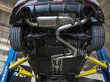 Takeda 3 Inch 304 Stainless Steel Axle-Back Exhaust w/ Polished Tips Hyundai Veloster N 21-22 L4-2.0L (t) aFe Power