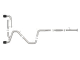 Takeda 3 Inch 304 Stainless Steel Cat-Back Exhaust w/ Black Tips Hyundai Veloster N 21-22 L4-2.0L (t) aFe Power