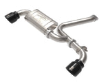 Takeda 3 Inch 304 Stainless Steel Axle-Back Exhaust w/ Black Tips Hyundai Kona N 22-23 L4-2.0L (t) aFe Power