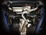 Takeda 3 Inch 304 Stainless Steel Cat-Back Exhaust w/ Polished Tips Hyundai Kona N 22-23 L4-2.0L (t) aFe Power