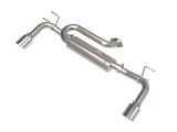 Takeda 2-1/2 Inch 304 Stainless Steel Axle-Back Exhaust System w/ Polished Tip Mazda Cx-50 23-26 L4-2.5L/2.5L (t) aFe Power