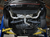Takeda 3 Inch to 2-1/2 Inch 304 Stainless Steel Axle-Back Exhaust Black Tip Kia Forte GT 20-21 L4-1.6L (t) aFe Power
