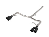 Takeda 3 Inch to 2-1/2 Inch 304 Stainless Steel Axle-Back Exhaust w/ Black Tip Kia K5 GT 21-24 L4-2.5L (t) aFe Power