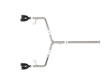 Takeda 3 Inch to 2-1/2 Inch 304 Stainless Steel Axle-Back Exhaust w/ Black Tip Kia K5 GT 21-24 L4-2.5L (t) aFe Power