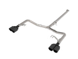 Takeda 3 Inch to 2-1/2 Inch 304 Stainless Steel Axle-Back Exhaust w/ Carbon Tip Kia K5 GT 21-24 L4-2.5L (t) aFe Power