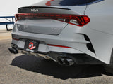 Takeda 3 Inch to 2-1/2 Inch 304 Stainless Steel Axle-Back Exhaust w/ Carbon Tip Kia K5 GT 21-24 L4-2.5L (t) aFe Power