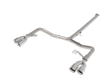 Takeda 3 Inch to 2-1/2 Inch 304 Stainless Steel Axle-Back Exhaust w/ Polished Tip Kia K5 GT 21-24 L4-2.5L (t) aFe Power