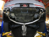 Takeda 3 Inch to 2-1/2 Inch 304 Stainless Steel Axle-Back Exhaust w/ Polished Tip Kia K5 GT 21-24 L4-2.5L (t) aFe Power