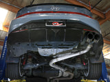 Takeda 3 Inch 304 Stainless Steel Axle-Back Exhaust w/ Carbon Tips Hyundai Elantra N Line 21-26 L4-1.6L (t) aFe Power