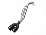Takeda 2-1/2 Inch 304 Stainless Steel Axle-Back Exhaust System w/ Black Tips Hyundai Kona N Line 24-25 L4-1.6L (t) FWD aFe Power