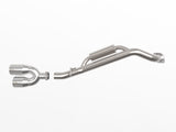 Takeda 2-1/2 Inch 304 Stainless Steel Axle-Back Exhaust System w/ Polished Tips Hyundai Kona N Line 24-25 L4-1.6L (t) FWD aFe Power
