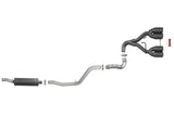 Rebel Series 2-1/2 Inch 304 Stainless Steel Cat-Back Exhaust System w/ Black Tip Jeep Wrangler (Jl) 18-26 V6-3.6L Rear center aFe Power
