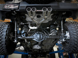Rebel Series 2-1/2 Inch 304 Stainless Steel Cat-Back Exhaust w/ Polished Tip Jeep Wrangler (Jl) 18-26 V6-3.6L Rear center aFe Power