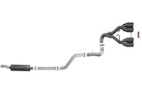 Rebel Series 2-1/2 Inch 304 Stainless Steel Cat-Back Exhaust System w/ Black Tip Jeep Wrangler (Jl) 18-26 V6-3.6L Split rear aFe Power