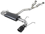 Mach Force-Xp 2-1/2 Inch to 3 Inch 304 Stainless Steel Cat-Back Exhaust w/ Black Tip Jeep Grand Cherokee (WK2) 14-21 V6-3.6L aFe Power