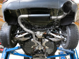 Mach Force-Xp 2-1/2 Inch to 3 Inch 304 Stainless Steel Cat-Back Exhaust w/ Black Tip Jeep Grand Cherokee (WK2) 14-21 V6-3.6L aFe Power