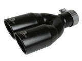 Vulcan Series 3 Inch to 2-1/2 Inch 304 Stainless Steel Cat-Back Exhaust System Black Jeep Gladiator (Jt) 20-26 V6-3.6L aFe Power