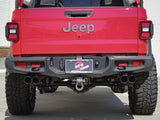 Vulcan Series 3 Inch to 2-1/2 Inch 304 Stainless Steel Cat-Back Exhaust System Black Jeep Gladiator (Jt) 20-26 V6-3.6L aFe Power