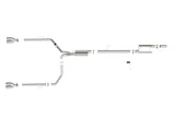 Vulcan Series 3 Inch to 2-1/2 Inch 304 Stainless Steel Cat-Back Exhaust Polished Jeep Gladiator (Jt) 20-26 V6-3.6L aFe Power