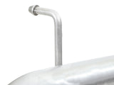 Vulcan Series 2-1/2 Inch 304 Stainless Steel Axle-Back Exhaust System Black Jeep Wrangler (JK) 07-18 V6-3.6L/3.8L aFe Power