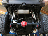 Vulcan Series 2-1/2 Inch 304 Stainless Steel Cat-Back Exhaust System Black Jeep Wrangler (JK) 07-18 V6-3.6L/3.8L aFe Power