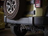 Vulcan Series 2-1/2 Inch 304 Stainless Steel Cat-Back Exhaust System Polished Jeep Wrangler (JK) 07-18 V6-3.6L/3.8L aFe Power