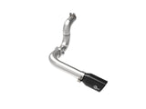 Large Bore-HD 3 Inch 304 Stainless Steel Dpf-Back Exhaust System w/Black Tip Jeep Wrangler (Jl) 20-23 V6-3.0L (td) EcoDiesel aFe Power
