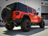 Large Bore-HD 3 Inch 304 Stainless Steel Dpf-Back Exhaust System w/Black Tip Jeep Wrangler (Jl) 20-23 V6-3.0L (td) EcoDiesel aFe Power
