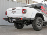 Vulcan Series 3 Inch 304 Stainless Dpf-Back Hi-Tuck Exhaust System w/ Black Tip Jeep Gladiator (Jt) 21-23 V6-3.0L (td) aFe Power