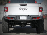 Vulcan Series 3 Inch to 2-1/2 Inch Stainless Steel Cat-Back Exhaust System Black Jeep Gladiator (Jt) 21-23 V6-3.0L (td) aFe Power