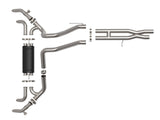 Vulcan Series 2-1/2 Inch to 3 Inch Stainless Steel Cat-Back Exhaust System Jeep Wrangler 392 21-26 V8-6.4L aFe Power