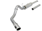 Large Bore-HD 4 Inch 409 Stainless Steel Cat-Back Exhaust System w/ Polished Tip Dodge Diesel Trucks 03-04 L6-5.9L (td) aFe Power