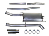 Mach Force-Xp 3 Inch 409 Stainless Steel Cat-Back Exhaust System Dodge Trucks 1500 04-05 V8-5.7L Hemi aFe Power