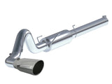 Large Bore-HD 5 Inch 409 Stainless Steel Cat-Back Exhaust System w/ Polished Tip Dodge Diesel Trucks 04.5-07 L6-5.9L (td) aFe Power