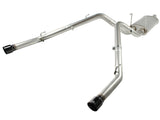 Mach Force-Xp 3 Inch Cat-Back Exhaust System with Dual Gloss Black Tips Dodge/Ram 1500 09-18 / Ram 1500 Classic 19-24 V8-5.7L Hemi aFe Power