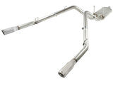 Mach Force-Xp 3 Inch Cat-Back Exhaust System with Dual Polished Tips Dodge/Ram 1500 09-18 Will not fit models with factory single exhaust system V8-5.7L Hemi aFe Power
