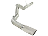 Large Bore-HD 5 Inch 409 Stainless Steel Dpf-Back Exhaust System w/Polished Tip Dodge Diesel Trucks 07.5-12 L6-6.7L (td) aFe Power