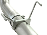 Large Bore-HD 5 Inch 409 Stainless Steel Dpf-Back Exhaust System Dodge Diesel Trucks 07.5-12 L6-6.7L (td) aFe Power