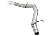 Large Bore-HD 5 Inch 409 Stainless Steel Dpf-Back Exhaust System w/Polished Tip Dodge Ram Diesel Trucks 13-18 L6-6.7L (td) aFe Power