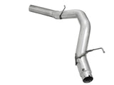 Large Bore-HD 5 Inch 409 Stainless Steel Dpf-Back Exhaust System Dodge Ram Diesel Trucks 13-18 L6-6.7L (td) aFe Power