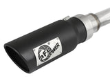 Large Bore-HD 2-1/2 Inch 409 Stainless Steel Dpf-Back Exhaust System w/Black Tip Ram 1500 EcoDiesel 14-19 V6-3.0L (td) aFe Power