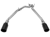 Large Bore-HD 3 Inch 409 Stainless Steel Dpf-Back Exhaust System w/6 Inch Black Tip Dodge Ram 1500 EcoDiesel 14-19 V6-3.0L (td) aFe Power