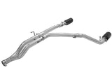 Large Bore-HD 3 Inch 409 Stainless Steel Dpf-Back Exhaust System w/6 Inch Black Tip Dodge Ram 1500 EcoDiesel 14-19 V6-3.0L (td) aFe Power