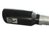 Large Bore-HD 3 Inch 409 Stainless Steel Dpf-Back Exhaust System w/6 Inch Black Tip Dodge Ram 1500 EcoDiesel 14-19 V6-3.0L (td) aFe Power